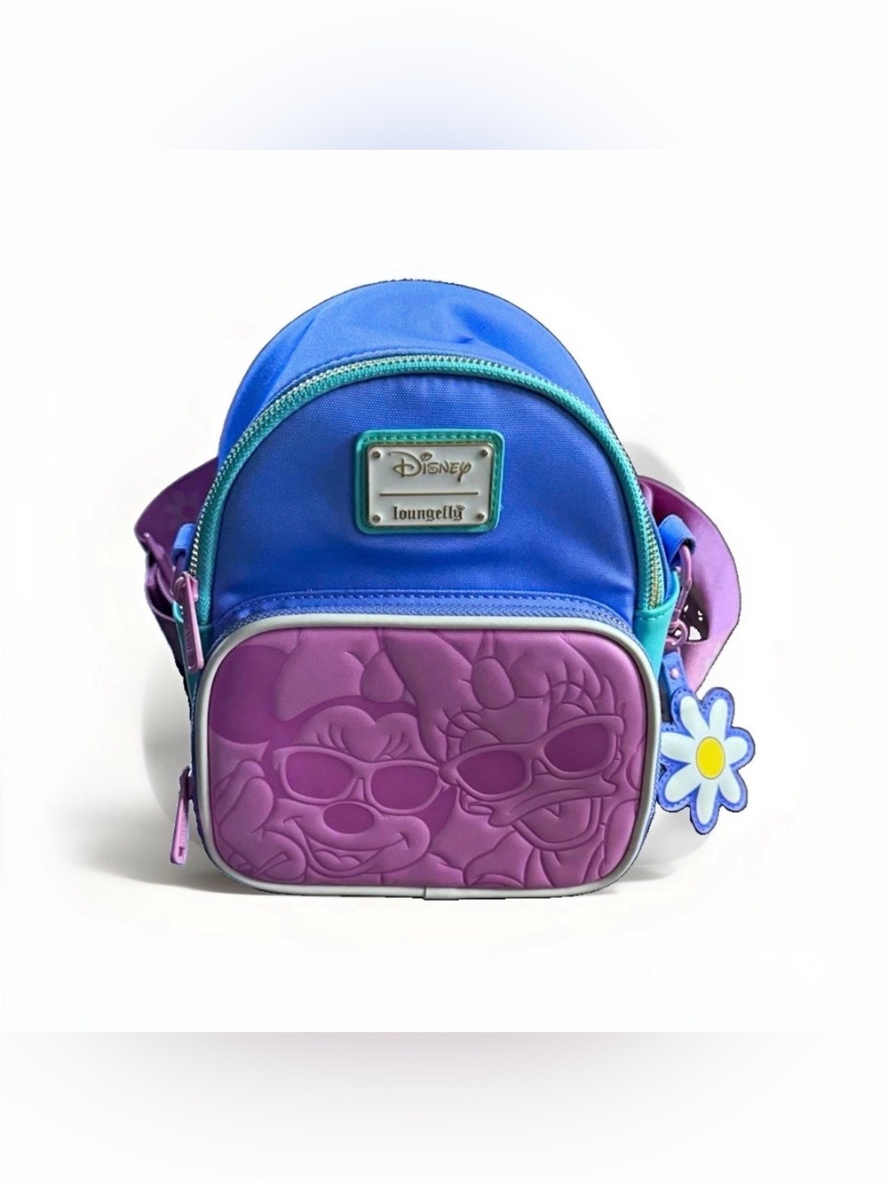 Loungefly Mini Backpack Purse - Purple & Pink